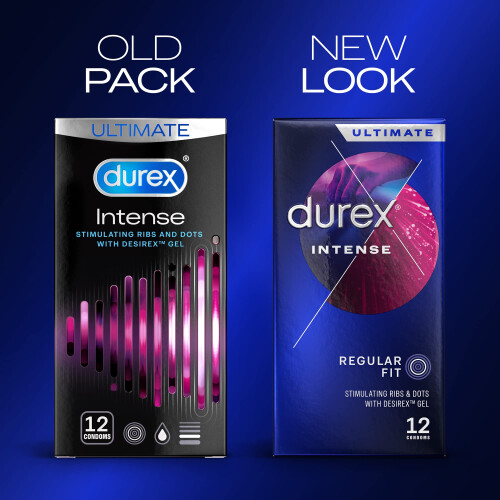 Durex Durex Intense Condoms - Pack of 12 2