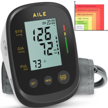 AILE Blood Pressure Monitor CE Approved UK BP Machine Accurate Reliable Home Blood Pressure Monitors: Upper Arm Blood Pressure Mac