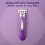 Wilkinson Sword Wilkinson Sword Quattro Smooth Violet Bloom Disposable Razor 3+1 6