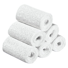 Plaster Coth Rolls 6 Pack Plaster Gauze Bandage Plasters Strip Gauze Wrap for Body Casts Craft Projects Belly Molds 3in x 106 inch