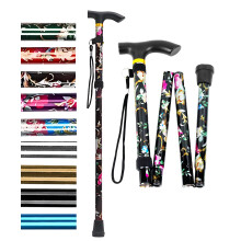 HATAF Walking Stick, Folding Walking Sticks for Women, Adjustable height Folding Walking Sticks for Men, Mobility Aids walking st