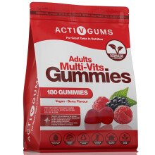 Adults Multivitamins 180 Vegan Gummies | 90 Days Supply | 11 Essential Vitamins & Minerals A,D,E,C,B3,B6,B5,B12, Biotin, Zinc & Iodine | |