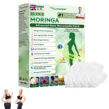 Luxarise Moringa 10-in-1 Advanced Nano Microneedle Patch, Professional Microneedle Patches, Luxarise Microneedlepatch, Belly Butto