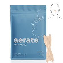 Aerate Nasal Strips – Upgraded 31 Strips (Original), Snoring Aid, Dermatologically Tested & Hypoallergenic, Nasal Congestion Relie