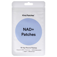 Kind Patches | NAD+ Patches | Cellular Energy and Metabolism Support | Botanical Plant-Based Formula with NMN, Resveratrol & Lion'