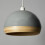(Grey) Litecraft Dominic Bamboo 30cm Easy Fit Light Shade 3