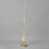 Litecraft Paige Floor Lamp Bubble Injected - Brass 2