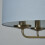 Litecraft Celia Ceiling Pendant Bluish Grey Drum Shaded 5 Light - Antique Brass 4