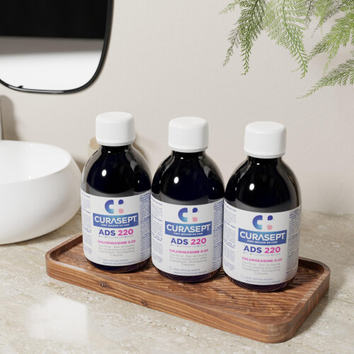 Curasept Mouthwash 0.2% 200ml - Pack of 3 2