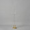 Litecraft Paige Floor Lamp Bubble Injected - Brass 3