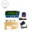 2X CW Trainer Morse Code Training Morse Code Decoder Components DIY Electronic Component Kit US PLUG B 2