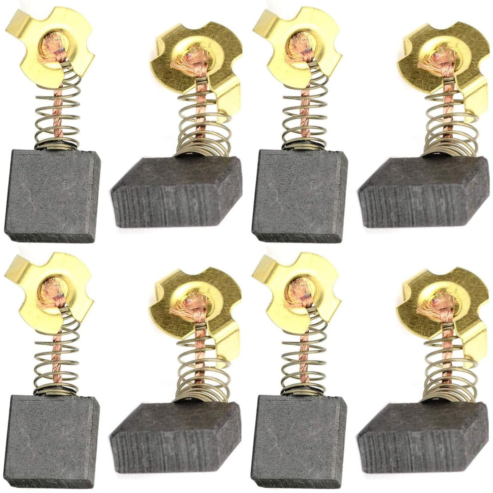 8 Pack Carbon Brushes For Dewalt And Ridgid Miter Saw, Replacement Parts 0502025007 61436700 514002430 9199774703178