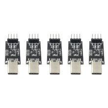 5 Pezzi USB TYPE-C A TTL OTG Modulo di Comunicazione Seriale USB Transform UART per STC STM32 3.3V 5V USB TYPE C