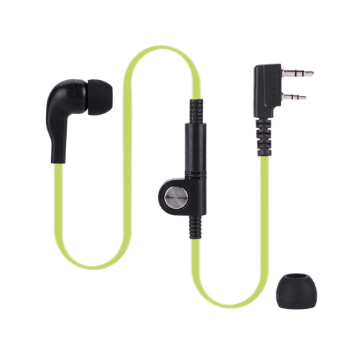Ασύρματα ακουστικά Walkie Talkie, ακουστικά PTT Hands-Free K1Plug με μικρόφωνο ακύρωσης θορύβου,