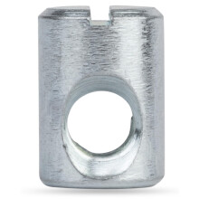 M6 x 14mm Cross Dowel Barrel Nut Replacement for IKEA Part 100514 Pack of 16 Zinc Plated Steel
