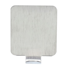 Ganchos de ducha de acero inoxidable, colgadores adhesivos de pared, ganchos multiusos de alta resistencia, diseño de doble gancho, ganchos