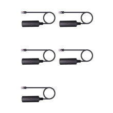 5X Convertitore PoE 2.5G da 48V A 24V PoE con Porta RJ45, Uscita 24V/1A, 24W Max, per Dispositivi con Scheda Passiva da 24V, 100Mbps