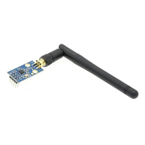 2X Modulo Transceiver Wireless CC1101 con Antenna SMA Modulo Transceiver Wireless per 433MHZ Migliora il Segnale 2
