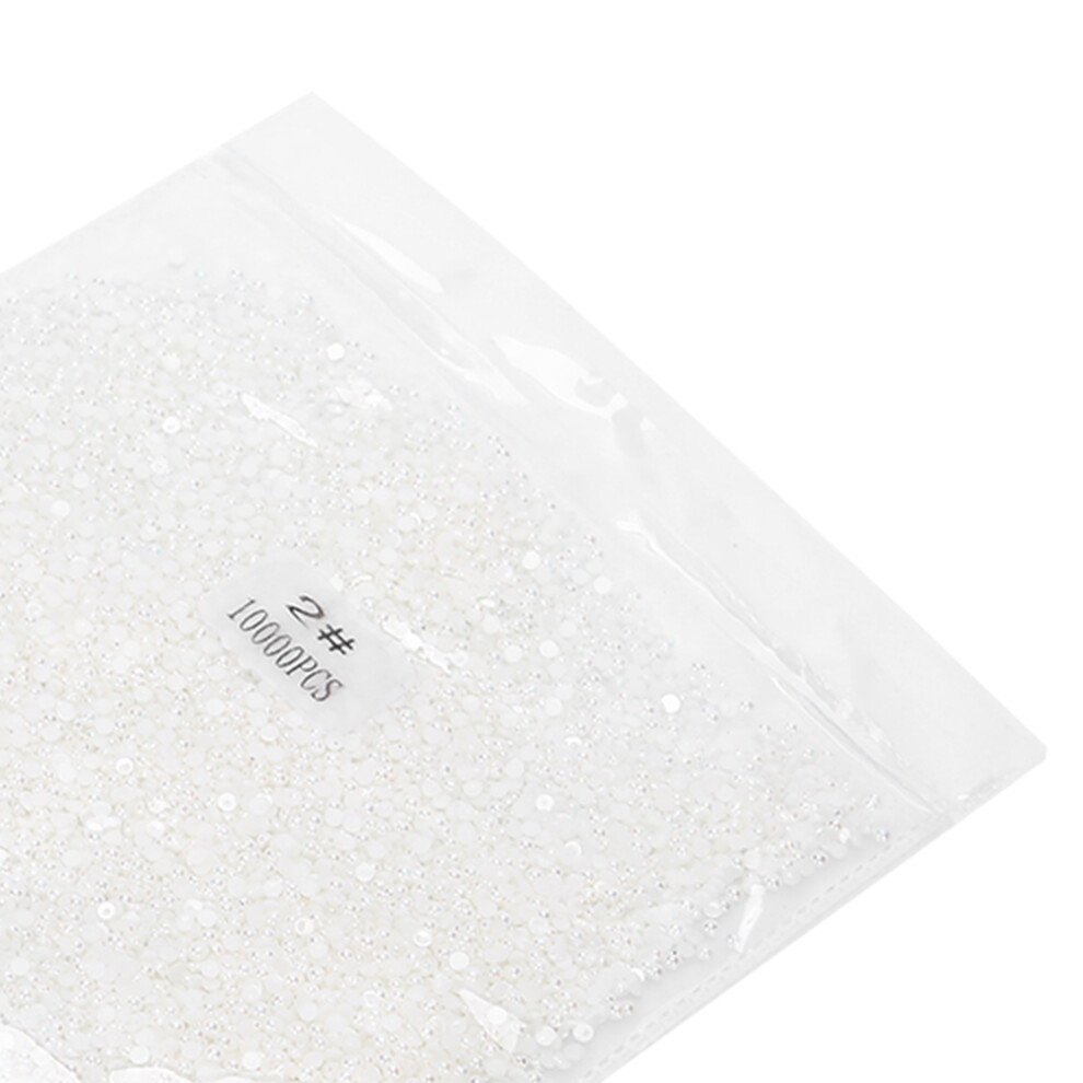 10000pcs Nail Art Pearls Beads 2mm for Manicure & Decoration