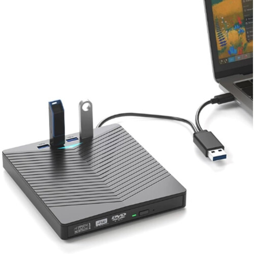 External BluRay Drive Read/Write DVD Burner Compatible For Writer Player 1
