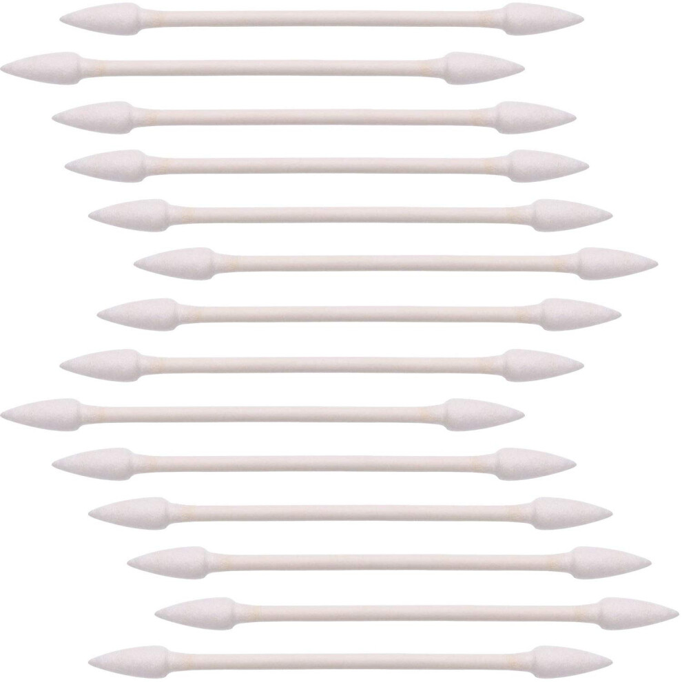 400 Count Precision Cotton Swabs Dual Tips EcoFriendly Paper Handles for Makeup and Electronics Cleaning