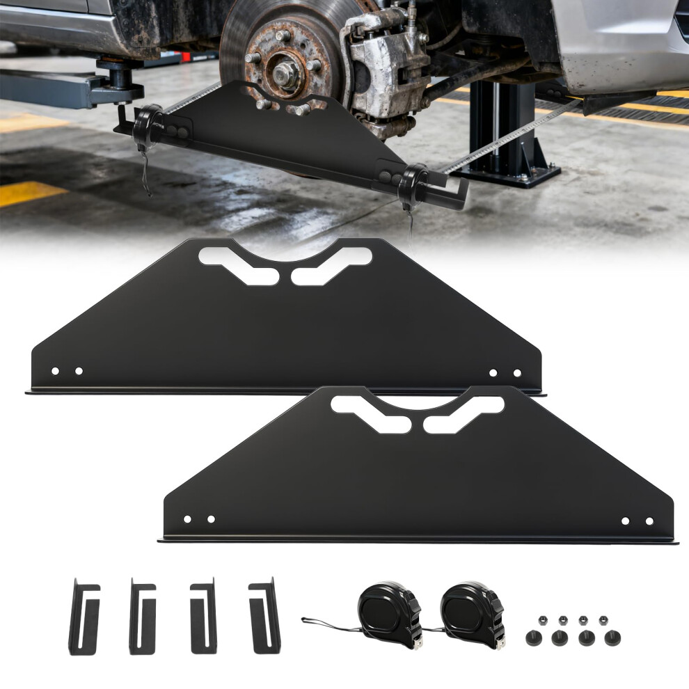 Wheel Alignment Tool For Cars Trucks Suvs, Heavyduty Steel Toe And Camber Kit With 2 Measuring Tapes 9199774704625