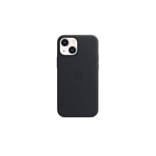 (Midnight Black)(Midnight Black) Leather Phone Case For Iphone 13 Mini Leather Case With Magsafe