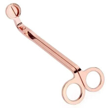 Candle Wick Trimmer Stainless Steel Wick Clipper Deep Reach for Spent Wicks (Roseg)