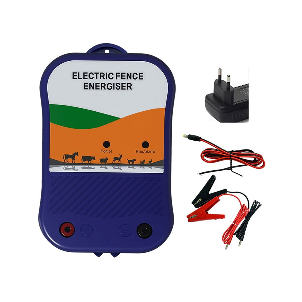 Electric Fence Energiser 12V Charger Electric Fence Livestock Protection For Sheep, Horses, Goats, Pets A Eu Plug 6031637837404
