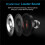 Wireless Speakerphone Multi-Point Multipoint Connection Hands-Free BT Speaker Compatible Handsfree Car Kit Sun Visor 7