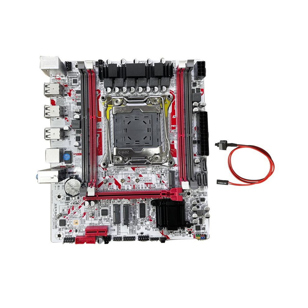 X99 Motherboard X99g757 Desktop Gaming Motherboard Lga 2011-3 Ddr3 Hm55 Chip Supports To 64Gb Of Memory 6032615026681