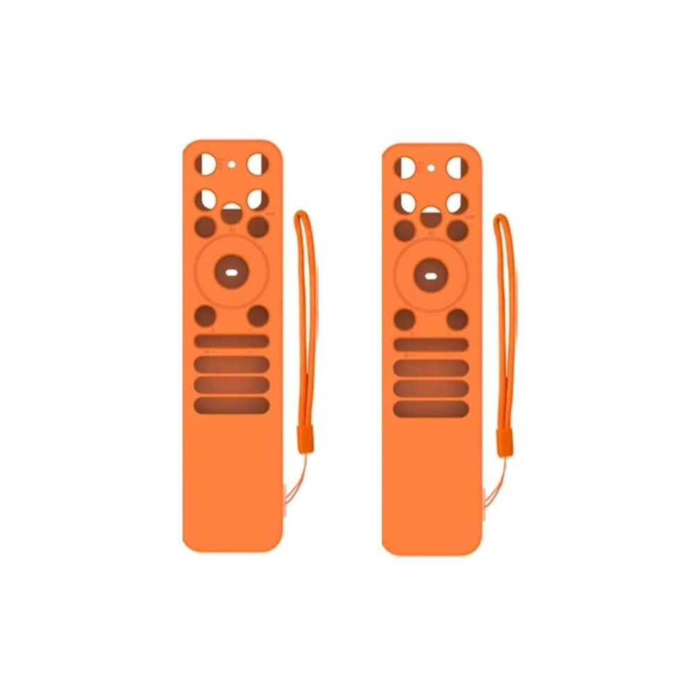 2Pcs Silicone Case For Mr25ga Remote Controller Cover With Lanyard Shockproof Soft Shell Sleeve Protect 6031637835486