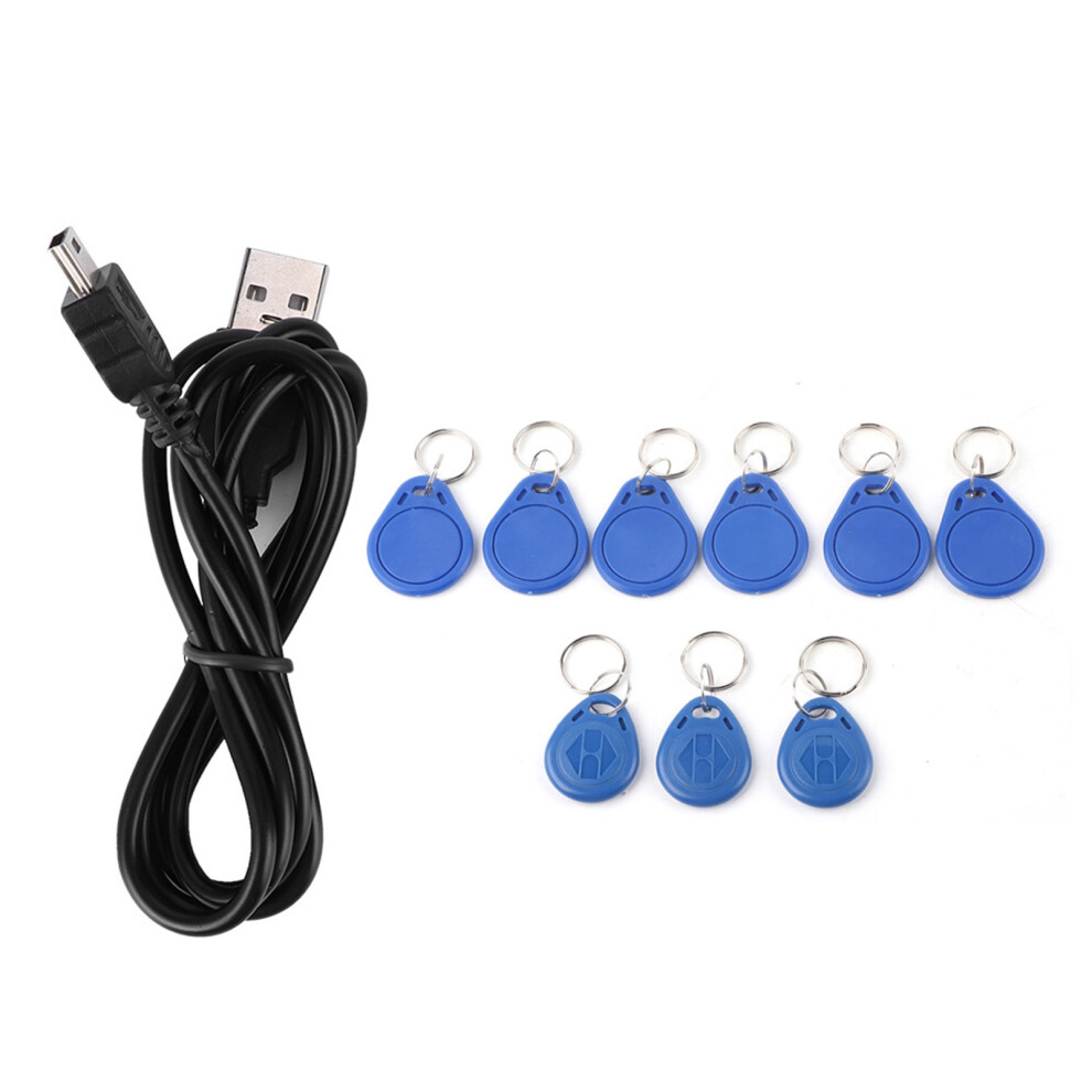 Encrypted Nfc Card Duplicator Reader Writer 125Khz 13.56Mhz Usb Abs 8751379652995