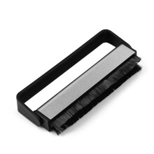 Cepillo de limpieza suave para discos de vinilo. Cepillo de fibra de carbono para discos. Elimina el polvo y la suciedad. Cepillo antiestático.