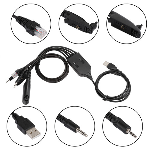 Καλώδιο προγραμματισμού USB γενικής χρήσης για πομποδέκτες ραδιοφώνου, τσιπσετ 1
