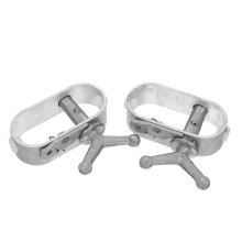 2pcs Steel Wire Tensioner Cable Winch Tightener Heavy Duty Rope Clamp for Garden Fence and Pool