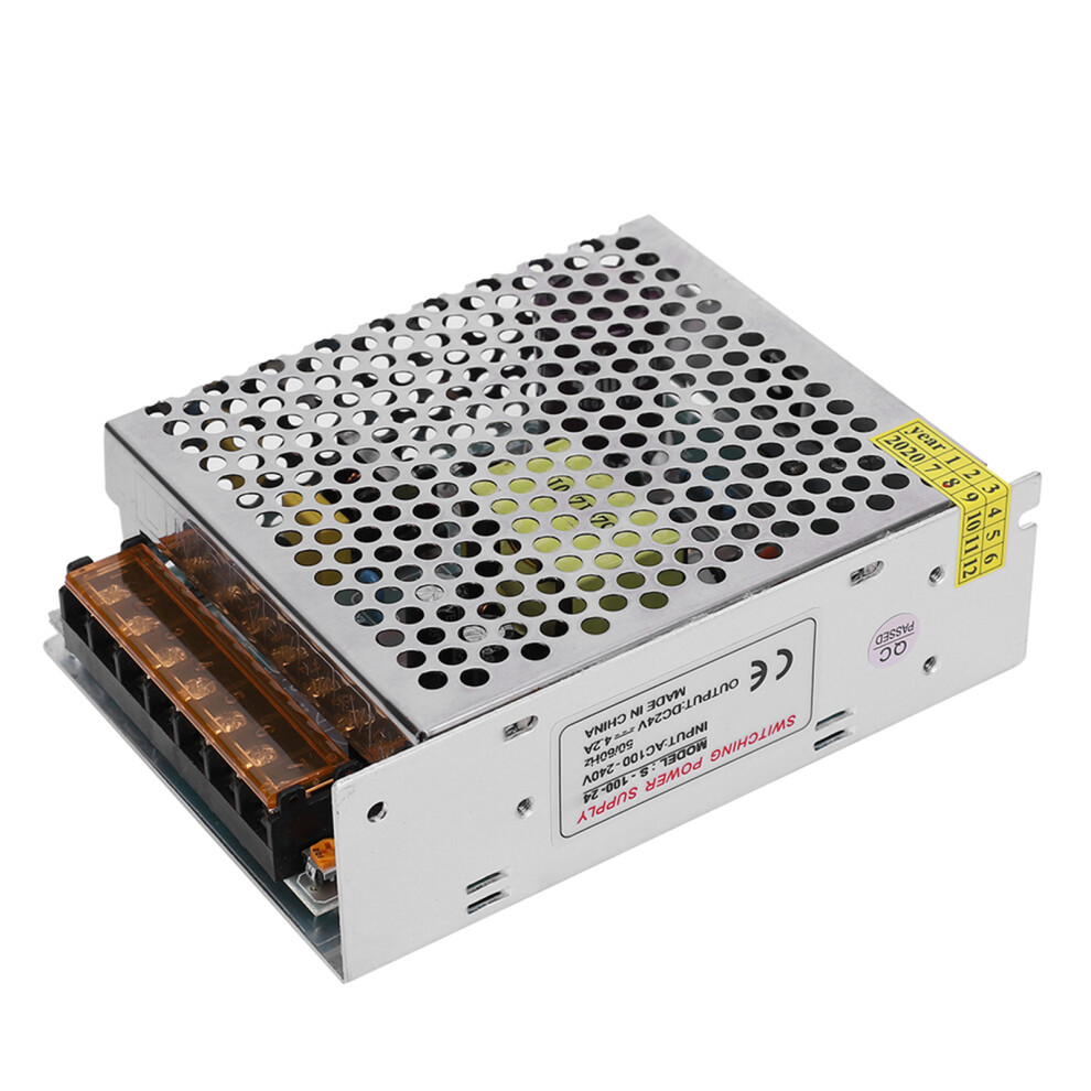 Ac100-240V To Dc24v 4.2A 100W Aluminum Alloy Power Supply S For Led 4661379653608