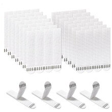 Picture Hanging Strips Heavy Duty,24-Pairs(48Strips) Picture Canvas Hanger No Nails,46 x 16mm Photo Frame Stickers for Wall,Damage Free Adhesive
