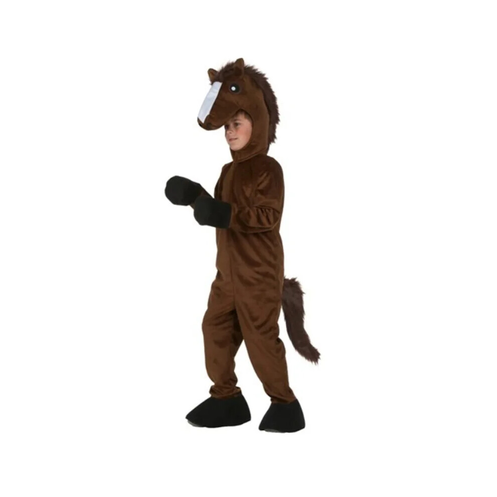 Photos - Fancy Dress  Toddler Kids Horse Rabbit Dog Lion Tiger Dinosaur Cos Costumes Boys Girls Lamb Sheep Cartoon Animal Jumpsuits Ha(horse, XL)