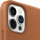Official Apple iPhone 12 Pro Max Case Leather MagSafe Saddle Brown 5
