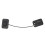 Refrigerator Lock Combo Plastic Steel, Easy Mount, 29x6.8x1.8cm 1