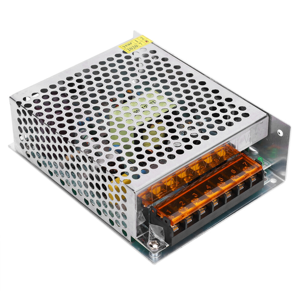 Dc12v 100W Aluminum Alloy Power Supply Driver S-100-12, 129X99x40mm Light 8461379656120