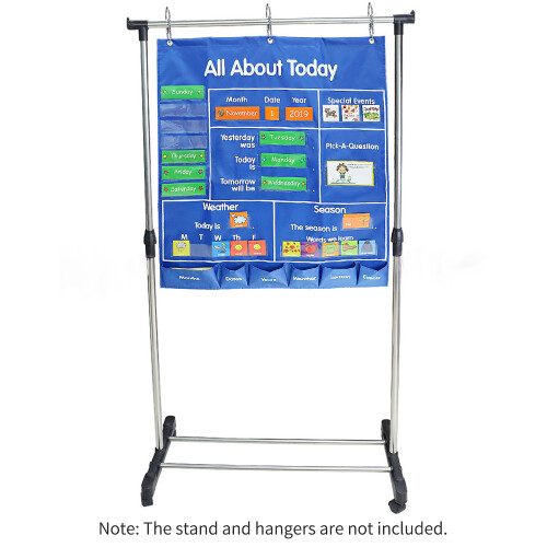 Classroom Wall Chart featuring Days Months and Special Event Cards 2