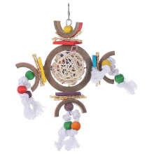 Bird Parrot Foraging Shredding Toy Hanging Bird Chew Toy Bird Parrot Toy Bird Biting Hanging Toy