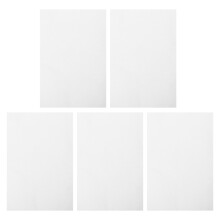 (White) 5 Sheets Of Packaging Box Liner Jewelry Protective Liner Adhesive Patches