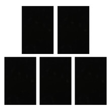 (Black) 5 Sheets Of Packaging Box Liner Jewelry Protective Liner Adhesive Patches
