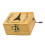 Wooden Music Box Handmade Rotation Box Birthday Gift (Eiffel Tower Pattern) 5