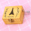 Wooden Music Box Handmade Rotation Box Birthday Gift (Eiffel Tower Pattern) 8