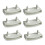 54mm Plastic Bed Slat Holders Replacement End and Centre Caps for Wooden Frames, 30pcs Set 1
