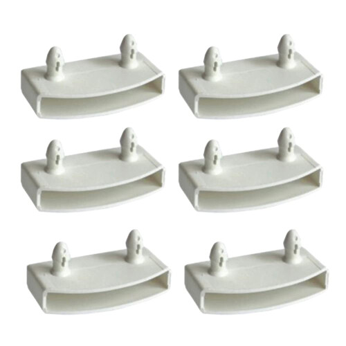 54mm Plastic Bed Slat Holders Replacement End and Centre Caps for Wooden Frames, 30pcs Set